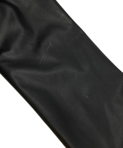 LEVI'S（リーバイス）LEVI'S (リーバイス) JAPAN LIMITED LEATHER TRUCKER JACKET ブラック サイズ:Ｍの古着・服飾アイテム