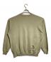 AURALEE (オーラリー) SUPER HIGH GAUGE SWEAT P/O グリーン サイズ:1：16000円