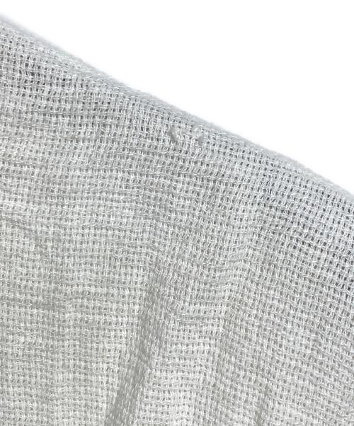 m's braque（エムズブラック）M'S BRAQUE (エムズブラック) S5B STAND COLLAR SHIRT JACKET/S5B スタンドカラーシャツジャケット アイボリー サイズ:38の古着・服飾アイテム