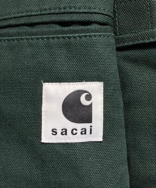 sacai（サカイ）sacai (サカイ) Carhartt WIP (カーハート ワークインプログレス) Duck Jacket グリーン サイズ:2の古着・服飾アイテム