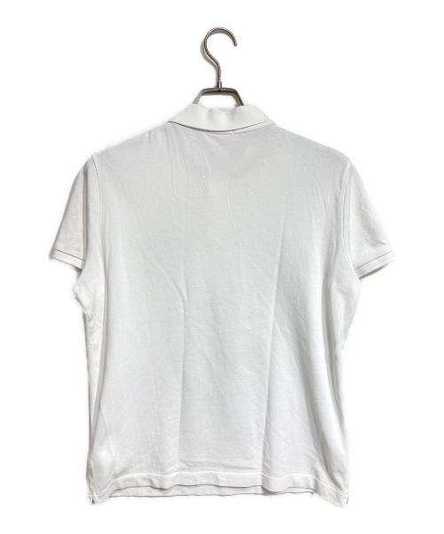 MONCLER（モンクレール）MONCLER (モンクレール) ポロシャツ / polo shirt ホワイト サイズ:Mの古着・服飾アイテム