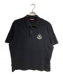 MONCLER（モンクレール）の古着「ポロシャツ/polo shirt」｜ブラック