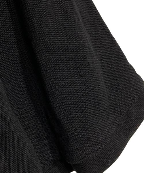 MONCLER（モンクレール）MONCLER (モンクレール) ポロシャツ/polo shirt ブラック サイズ:Lの古着・服飾アイテム