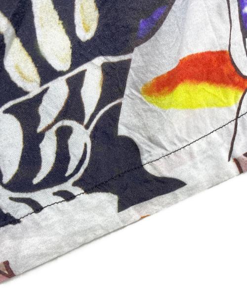 OUR LEGACY（アワーレガシー）OUR LEGACY (アワーレガシー) ボックスショートスリーブアロハシャツ/Box short-sleeve aloha shirt ブラック×ホワイト サイズ:36の古着・服飾アイテム