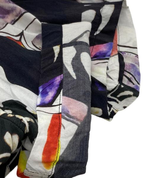 OUR LEGACY（アワーレガシー）OUR LEGACY (アワーレガシー) ボックスショートスリーブアロハシャツ/Box short-sleeve aloha shirt ブラック×ホワイト サイズ:36の古着・服飾アイテム