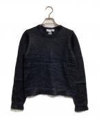 COMME des GARCONS COMME des GARCONSコムデギャルソン コムデギャルソン）の古着「モヘヤブレンドニット」｜ブラック