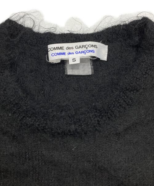COMME des GARCONS COMME des GARCONS（コムデギャルソン コムデギャルソン）COMME des GARCONS COMME des GARCONS (コムデギャルソン コムデギャルソン) モヘヤブレンドニット ブラック サイズ:Sの古着・服飾アイテム