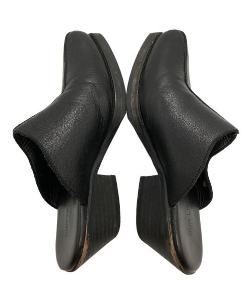 OUR LEGACY（アワーレガシー）OUR LEGACY (アワーレガシー) レザーミュール ブラック サイズ:23.5㎝の古着・服飾アイテム