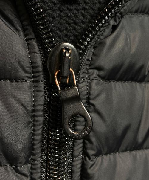 DUVETICA（デュベティカ）DUVETICA (デュベティカ) DRAUGLUIN/ドラウグルイン　ニットダウンジャケット ブラック サイズ:50の古着・服飾アイテム