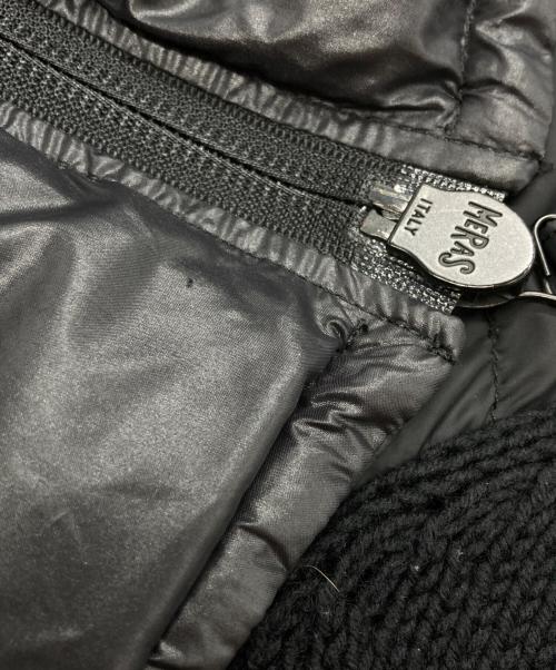 DUVETICA（デュベティカ）DUVETICA (デュベティカ) DRAUGLUIN/ドラウグルイン　ニットダウンジャケット ブラック サイズ:50の古着・服飾アイテム