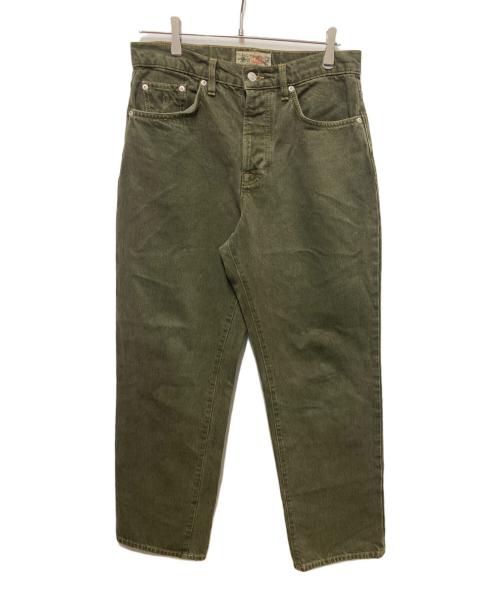 stussy（ステューシー）stussy (ステューシー) CLASSIC JEAN DENIM グリーン サイズ:30の古着・服飾アイテム
