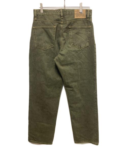 stussy（ステューシー）stussy (ステューシー) CLASSIC JEAN DENIM グリーン サイズ:30の古着・服飾アイテム