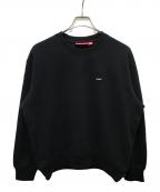 SUPREMEシュプリーム）の古着「small box crewneck」｜ブラック