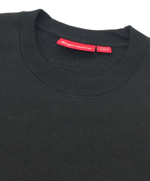 SUPREME（シュプリーム）Supreme (シュプリーム) small box crewneck ブラック サイズ:Sの古着・服飾アイテム