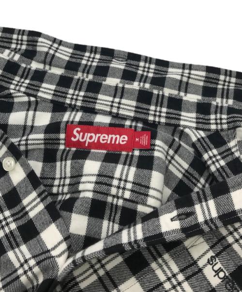 SUPREME（シュプリーム）Supreme (シュプリーム) plaid flannel shirt ブラック サイズ:Mの古着・服飾アイテム