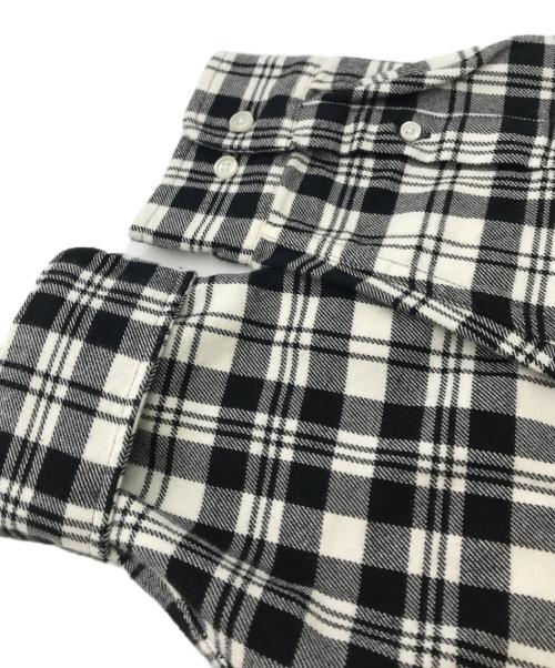 SUPREME（シュプリーム）Supreme (シュプリーム) plaid flannel shirt ブラック サイズ:Mの古着・服飾アイテム