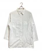 Y's for menワイズフォーメン）の古着「100/2ブロードボタンシャツWITHスペアカラー」｜ホワイト