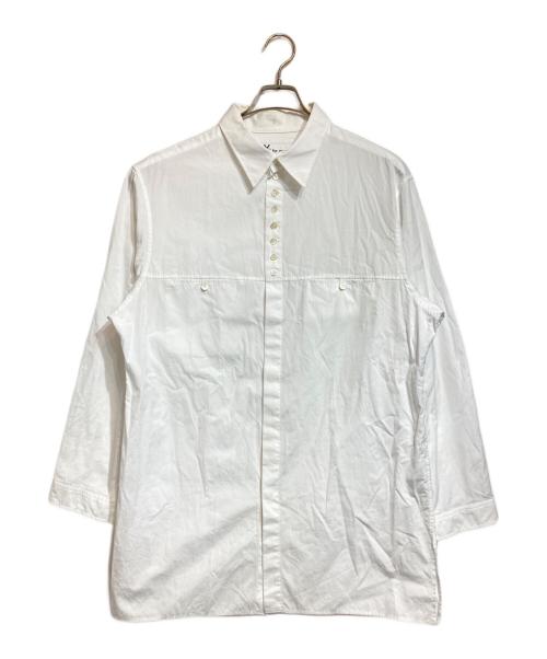 Y's for men（ワイズフォーメン）Y's for men (ワイズフォーメン) 100/2ブロードボタンシャツWITHスペアカラー ホワイト サイズ:3の古着・服飾アイテム