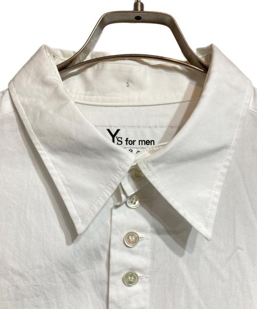 Y's for men（ワイズフォーメン）Y's for men (ワイズフォーメン) 100/2ブロードボタンシャツWITHスペアカラー ホワイト サイズ:3の古着・服飾アイテム