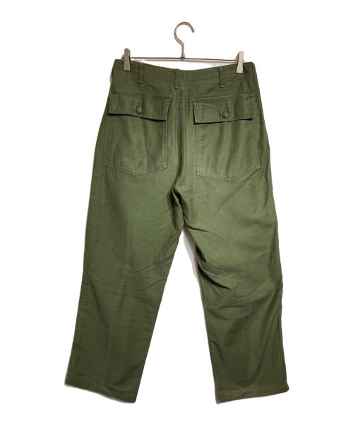 US ARMY（ユーエスアーミー）US ARMY (ユーエスアーミー) ベイカーパンツ グリーン サイズ:86㎝(W34)の古着・服飾アイテム