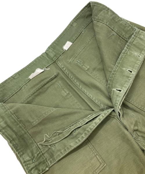 US ARMY（ユーエスアーミー）US ARMY (ユーエスアーミー) ベイカーパンツ グリーン サイズ:86㎝(W34)の古着・服飾アイテム