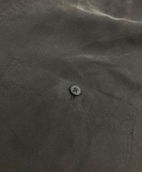 SUPREME（シュプリーム）SUPREME (シュプリーム) S/Sシルクシャツ ブラック サイズ:	SIZE Mの古着・服飾アイテム