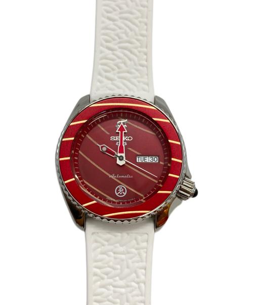 SEIKO（セイコー）SEIKO (セイコー) EVISEN (エビセン) 腕時計 レッドの古着・服飾アイテム