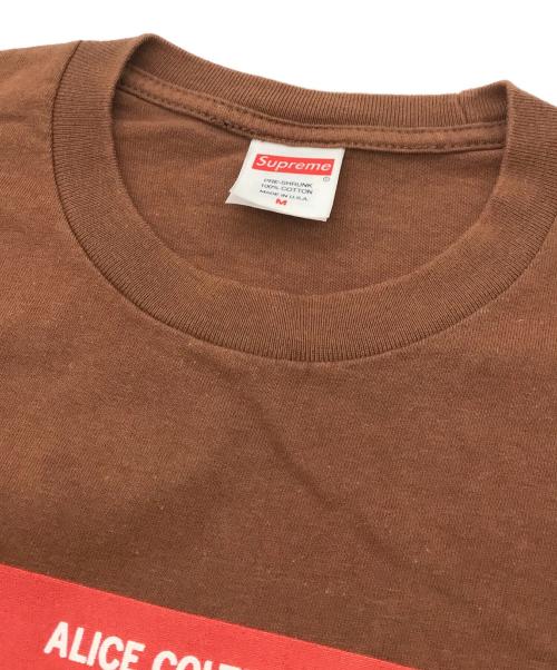 SUPREME（シュプリーム）Supreme (シュプリーム) Satchidananda Tee ブラウン サイズ: SIZE　Mの古着・服飾アイテム