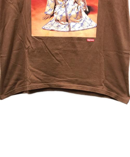 SUPREME（シュプリーム）Supreme (シュプリーム) Satchidananda Tee ブラウン サイズ: SIZE　Mの古着・服飾アイテム
