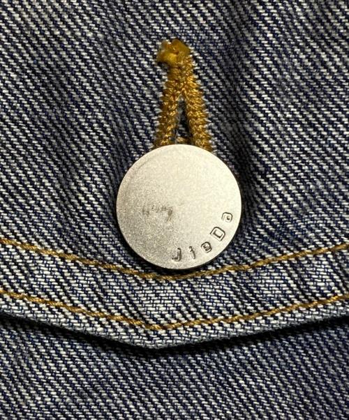 jieda（ジエダ）jieda (ジエダ) BACK SIDE CUT OFF DENIM JACKET インディゴ サイズ:2の古着・服飾アイテム