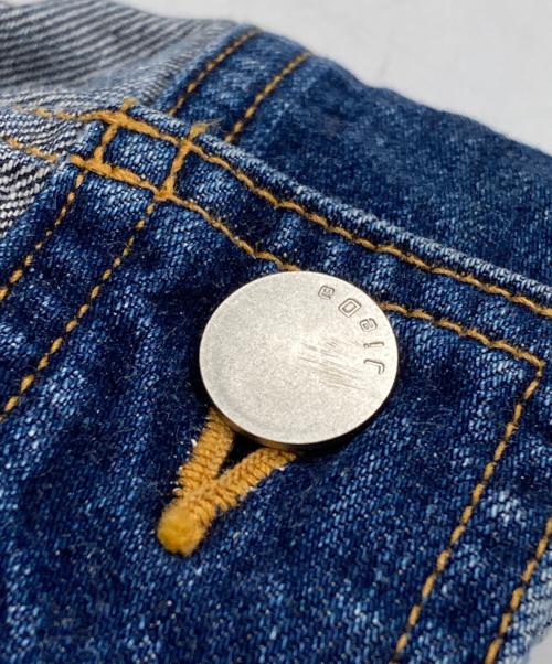 jieda（ジエダ）jieda (ジエダ) BACK SIDE CUT OFF DENIM JACKET インディゴ サイズ:2の古着・服飾アイテム