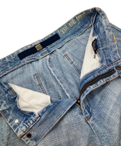 MARITHE+FRANCOIS GIRBAUD（マリテフランソワジルボー）MARITHE+FRANCOIS GIRBAUD (マリテフランソワジルボー) シャトルデニムパンツ インディゴ サイズ:34の古着・服飾アイテム