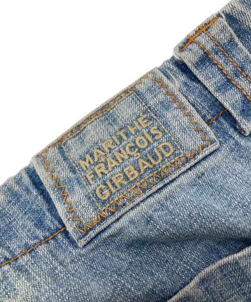 MARITHE+FRANCOIS GIRBAUD（マリテフランソワジルボー）MARITHE+FRANCOIS GIRBAUD (マリテフランソワジルボー) シャトルデニムパンツ インディゴ サイズ:34の古着・服飾アイテム