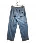 MARITHE+FRANCOIS GIRBAUD (マリテフランソワジルボー) シャトルデニムパンツ インディゴ サイズ:34：12000円