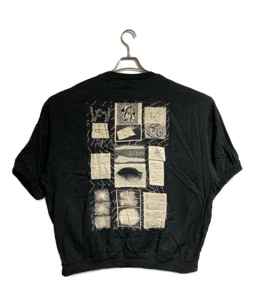 C.E（シーイー）C.E (シーイー) GAUZE SHORT SLEEVE CREW NECK/ガーゼショートスリーブクルーネック ブラック サイズ:Lの古着・服飾アイテム