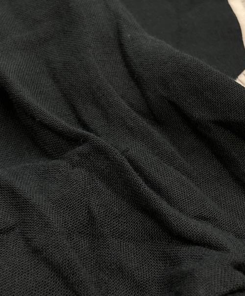 C.E（シーイー）C.E (シーイー) GAUZE SHORT SLEEVE CREW NECK/ガーゼショートスリーブクルーネック ブラック サイズ:Lの古着・服飾アイテム