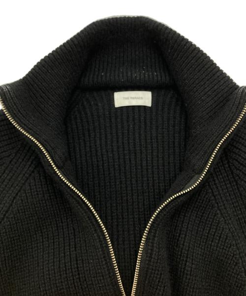 THE RERACS（ザ リラクス）THE RERACS (ザ リラクス) BULKY DRIVERS KNIT ブラック サイズ:Fの古着・服飾アイテム