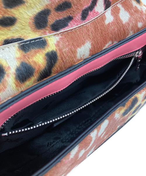 DIESEL（ディーゼル）DIESEL (ディーゼル) Play-Clutch in leopard bag ベージュの古着・服飾アイテム