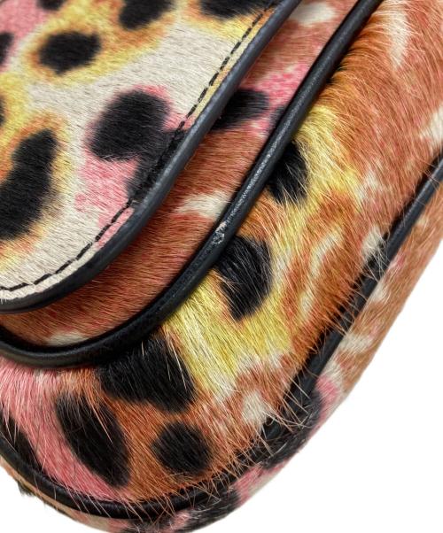 DIESEL（ディーゼル）DIESEL (ディーゼル) Play-Clutch in leopard bag ベージュの古着・服飾アイテム