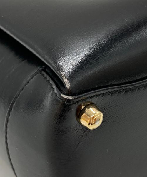 GUCCI（グッチ）GUCCI (グッチ) ハンドバッグ ブラックの古着・服飾アイテム