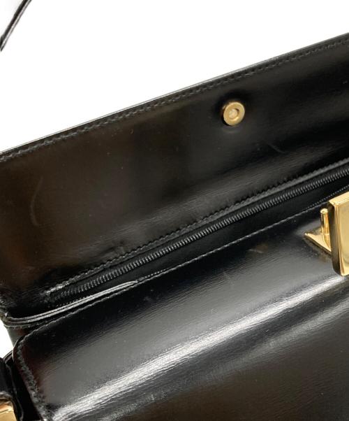 GUCCI（グッチ）GUCCI (グッチ) ハンドバッグ ブラックの古着・服飾アイテム