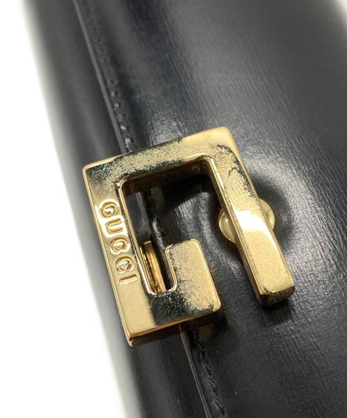 GUCCI（グッチ）GUCCI (グッチ) ハンドバッグ ブラックの古着・服飾アイテム