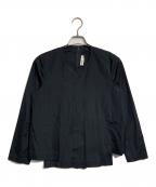 COMME des GARCONSコムデギャルソン）の古着「プリーツデザインブラウス」｜ブラック