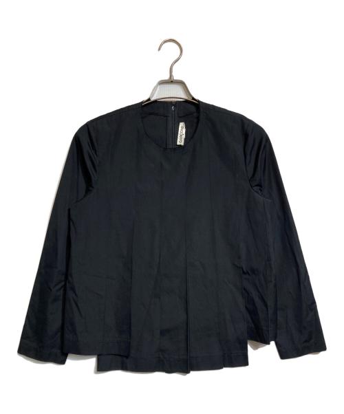 COMME des GARCONS（コムデギャルソン）COMME des GARCONS (コムデギャルソン) プリーツデザインブラウス ブラック サイズ:Sの古着・服飾アイテム