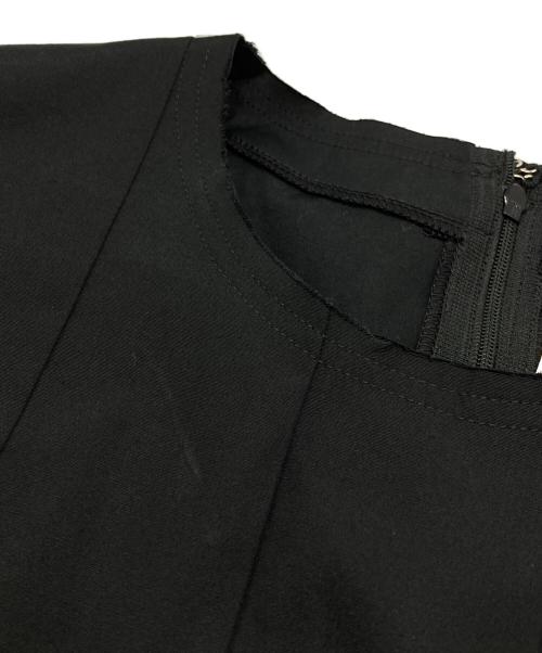 COMME des GARCONS（コムデギャルソン）COMME des GARCONS (コムデギャルソン) プリーツデザインブラウス ブラック サイズ:Sの古着・服飾アイテム