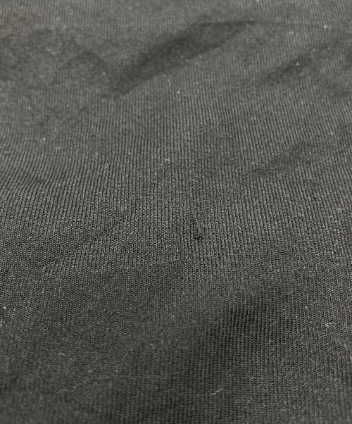 COMME des GARCONS HOMME PLUS（コムデギャルソンオムプリュス）COMME des GARCONS HOMME PLUS (コムデギャルソンオムプリュス) ポリエステル縮絨切替シャツ ブラック サイズ:Ｍの古着・服飾アイテム