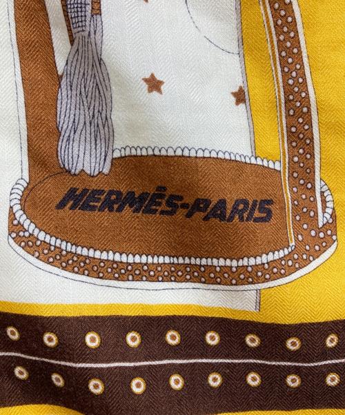 HERMES（エルメス）HERMES (エルメス) カレ140/カレジェアン ブラウンの古着・服飾アイテム