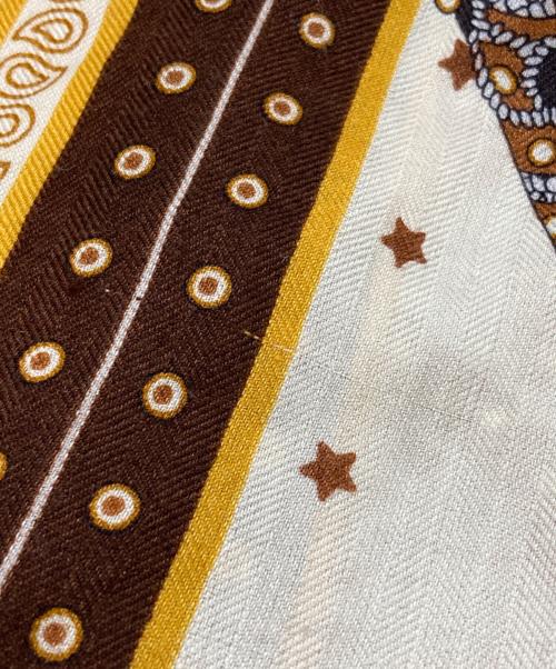 HERMES（エルメス）HERMES (エルメス) カレ140/カレジェアン ブラウンの古着・服飾アイテム