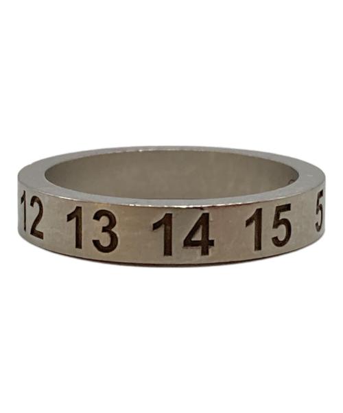 Maison Margiela（メゾンマルジェラ）Maison Margiela (メゾンマルジェラ) NUMBER RING シルバー サイズ:ーの古着・服飾アイテム