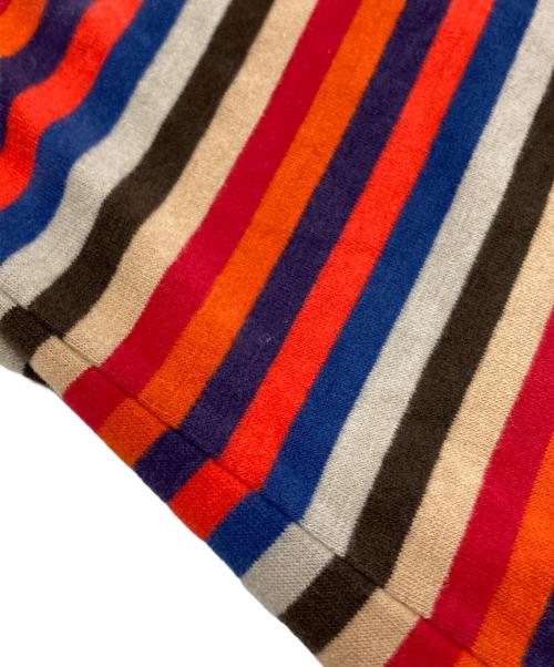 COMME des GARCONS HOMME PLUS（コムデギャルソンオムプリュス）COMME des GARCONS HOMME PLUS (コムデギャルソンオムプリュス) レイヤードボーダーロングカットソー レッド サイズ:Ｌの古着・服飾アイテム